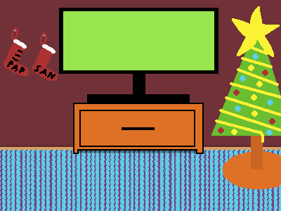 TV green screen